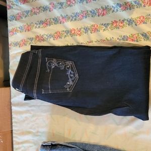 Lee Rider denim jeans size 8 inseam 31"